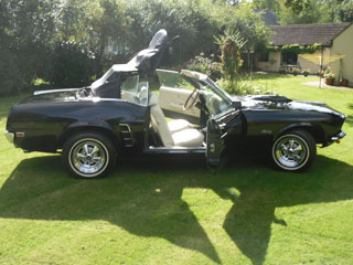 Ford Mustang Hire - Wedding Hire Kent