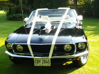 Ford Mustang Hire - Wedding Hire Kent